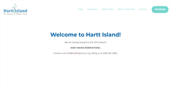 Desktop Screenshot of harttisland.ca